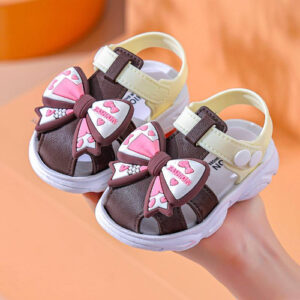Girls bow sandal