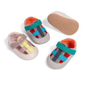 Colour block sandal